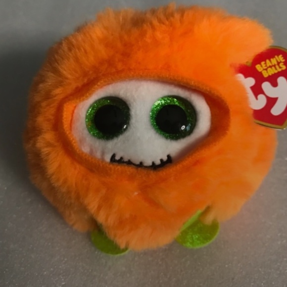 Ty Beanie Balls (Puffies) - GRIFFIN the Ghoul (3 inch) - Picture 7 of 8